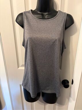 Spalding, Gray Sleeveless Women's Tank Top
